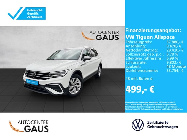 Volkswagen Tiguan 1.5 TSI Allspace DSG Life