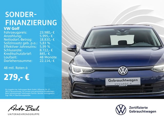 Volkswagen Golf 1.5 eTSI DSG Golf VIII