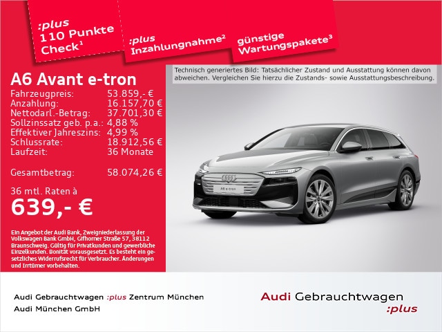Audi A6 e-tron Avant