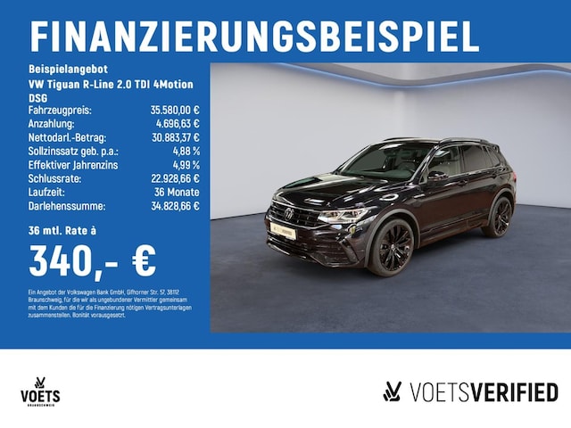 Volkswagen Tiguan 2.0 TDI 4Motion DSG R-Line