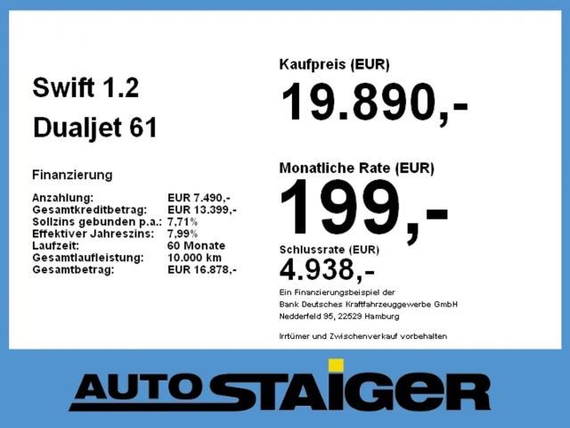 Suzuki Swift Comfort DualJet