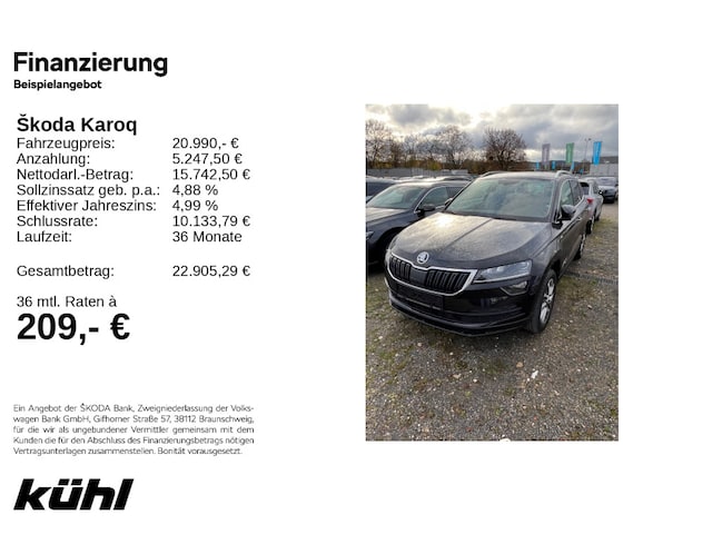 Skoda Karoq 1.0 TSI Clever