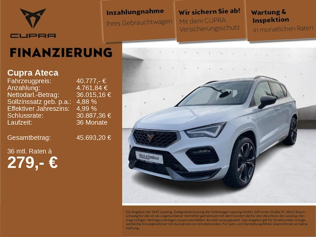 Cupra Ateca 2.0 TSI 4Drive DSG VZ