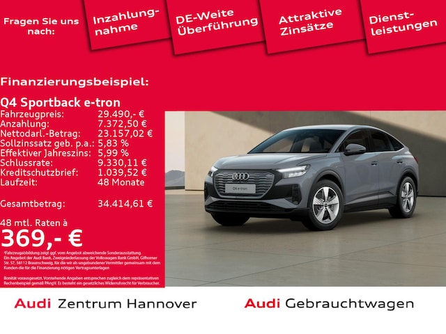 Audi Q4 e-tron 40 Sportback