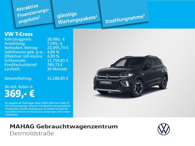 Volkswagen T-Cross 1.5 TSI DSG IQ.Drive R-Line