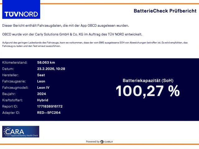 Cupra Leon 1.4 VZ e-Hybrid