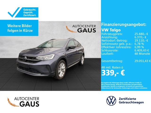 Volkswagen Taigo 1.0 TSI DSG
