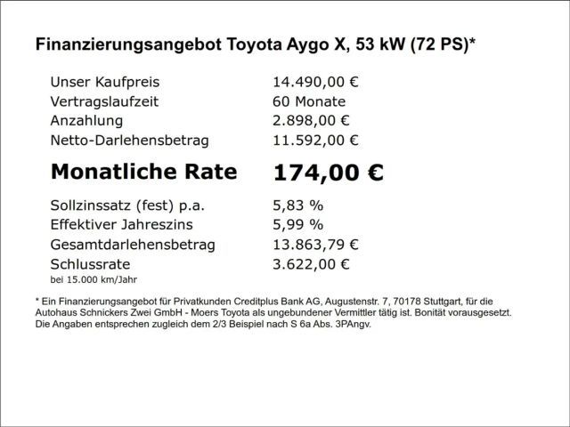 Toyota Aygo X Business Comfort Hatchback