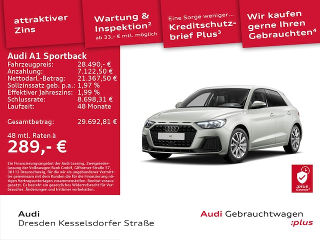 Audi A1 25 TFSI S-Tronic Sportback