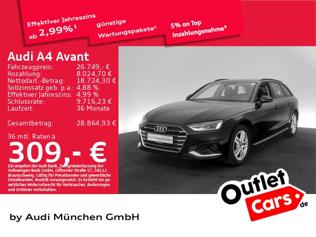 Audi A4 35 TFSI Avant S-Tronic