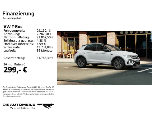 Volkswagen T-Roc 1.5 TSI DSG R-Line