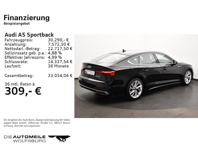 Audi A5 40 TFSI S-Tronic Sportback