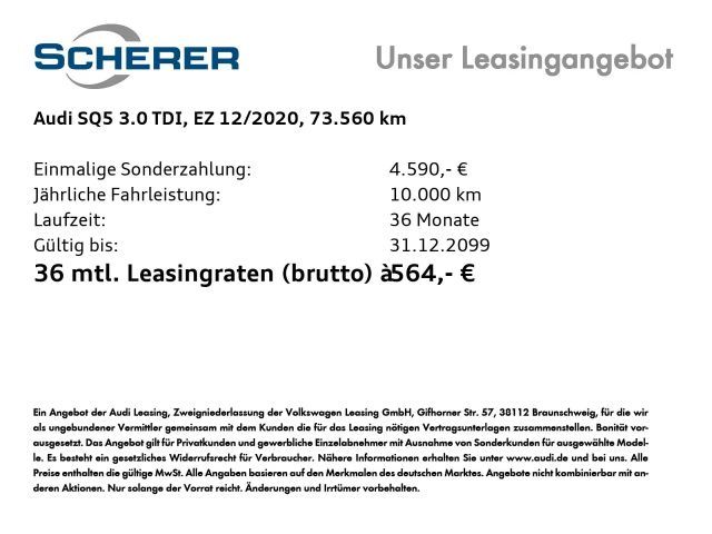 Audi SQ5 3.0 TDI Quattro