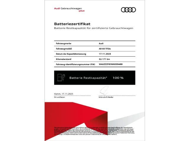 Audi A8 Hybride Quattro