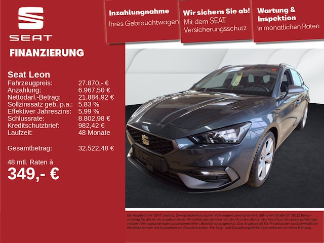 Seat Leon 1.5 eTSI DSG FR-lijn Sportstourer