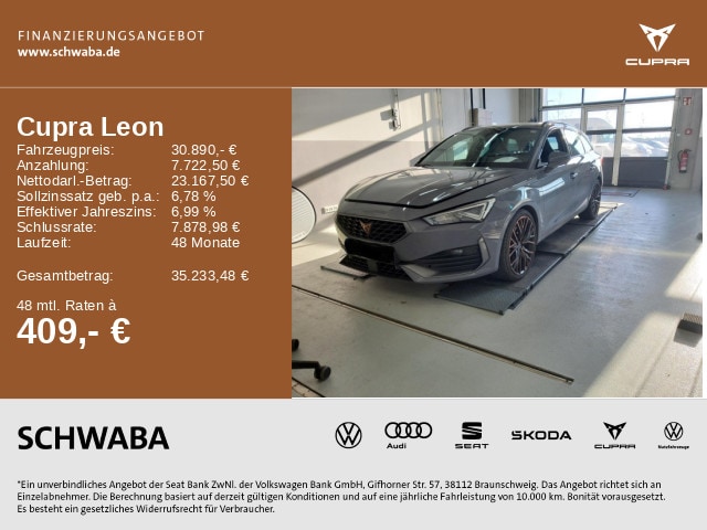 Cupra Leon 2.0 TSI DSG Sportstourer VZ