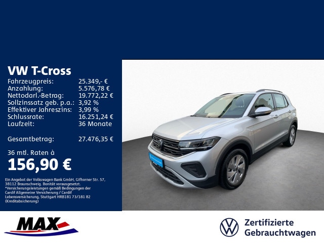 Volkswagen T-Cross 1.0 TSI DSG Life