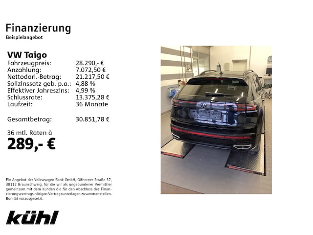 Volkswagen Taigo 1.5 TSI DSG R-Line