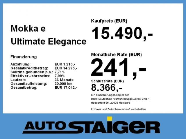 Opel Mokka Mokka-e Ultimate