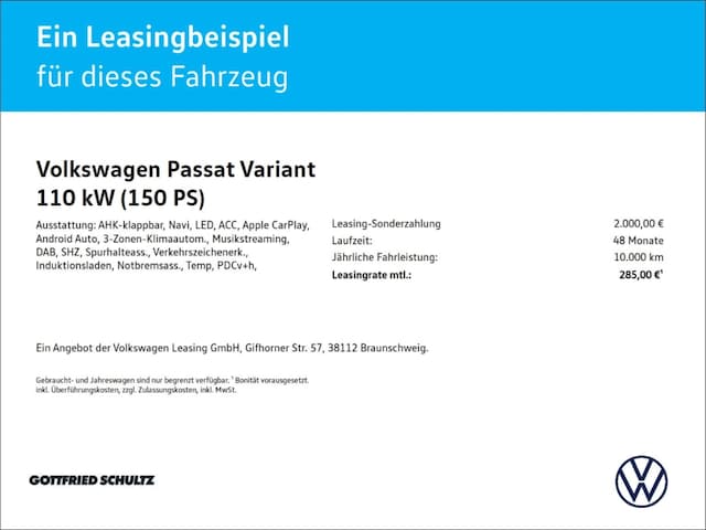 Volkswagen Passat 1.5 TSI Business Variant