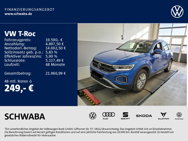 Volkswagen T-Roc 1.0 TSI Life