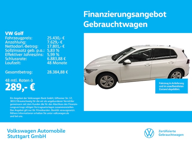 Volkswagen Golf 1.5 TSI Life