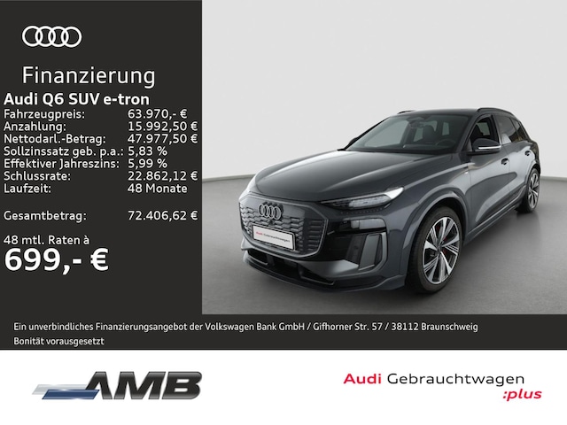 Audi Q6 e-tron Suv e-tron Audi Q6 SUV e-tron