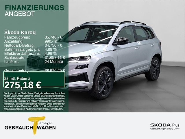 Skoda Karoq 1.5 TSI Sportline