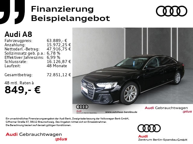 Audi A8 50 TDI Quattro