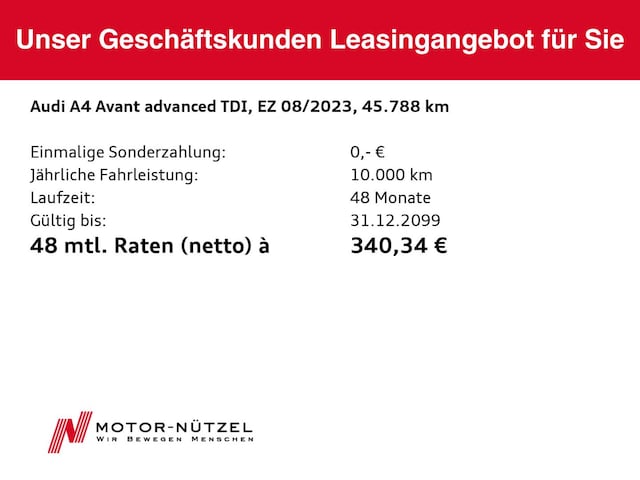 Audi A4 40 TDI Avant S-Tronic