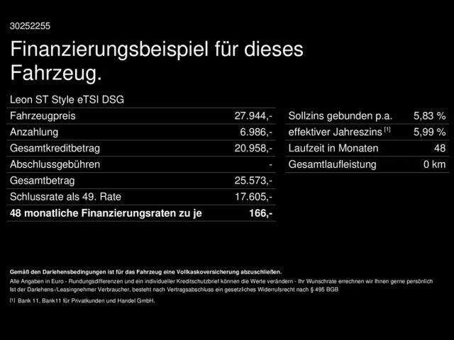 Seat Leon DSG Sportstourer Style