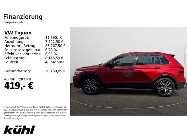 Volkswagen Tiguan 1.5 TSI DSG Sport