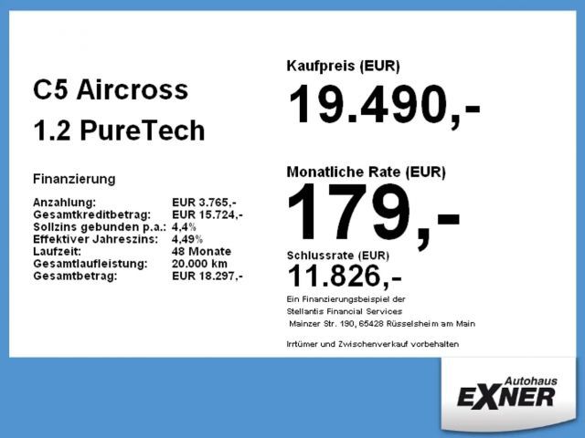 Citroën C5 Aircross Feel PureTech