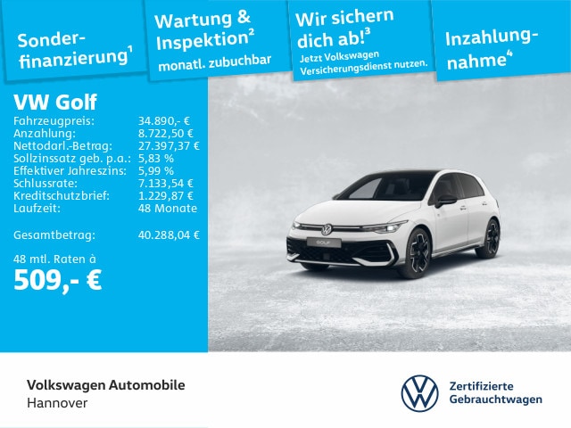 Volkswagen Golf 1.5 eTSI DSG Golf VIII R-Line