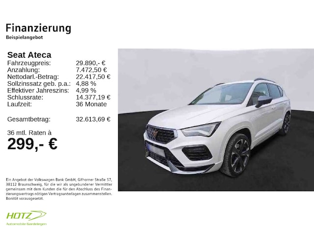 Cupra Ateca 2.0 TSI 4Drive VZ