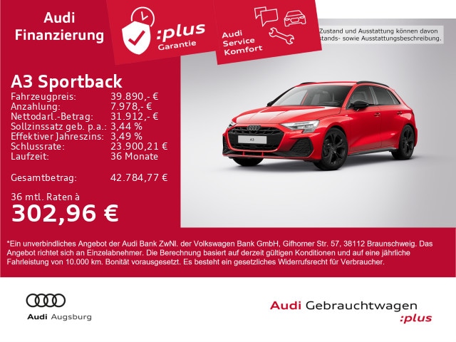Audi A3 35 TFSI S-Line S-Tronic Sportback