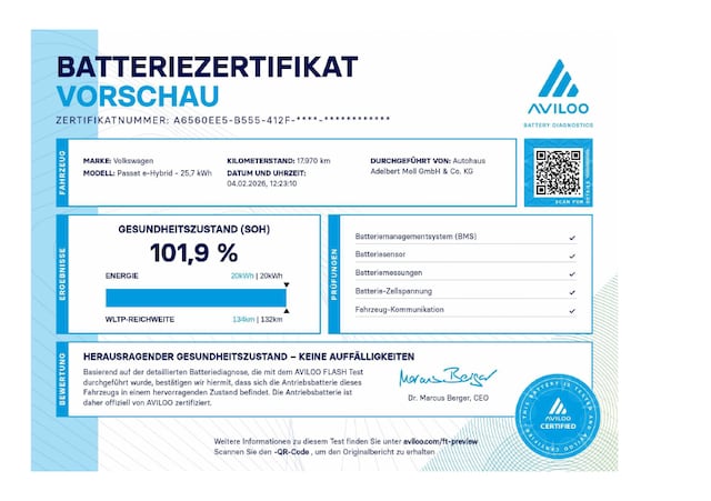 Volkswagen Passat 1.5 eTSI DSG eHybrid