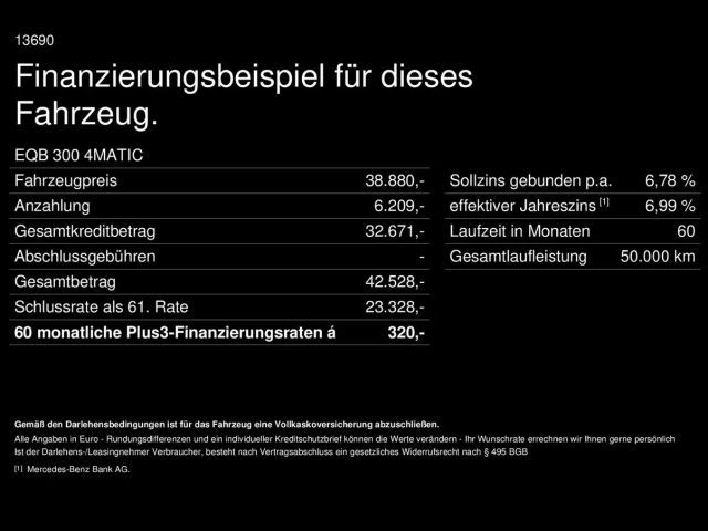 Mercedes-Benz EQB 300 4MATIC AMG Line