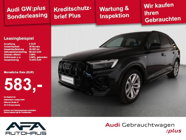 Audi Q7 55 TFSI Quattro S-Line