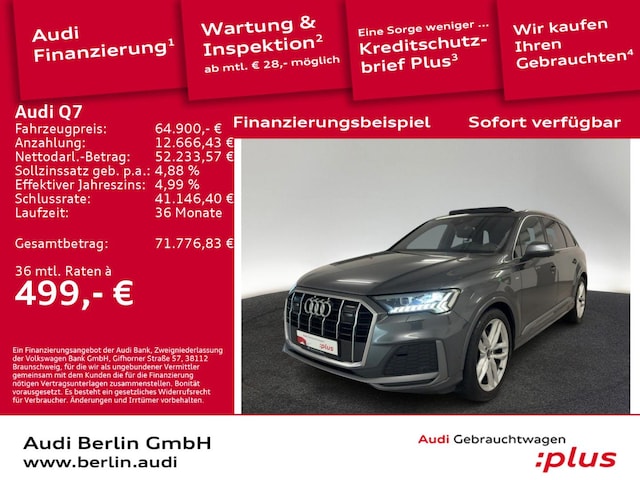 Audi Q7 50 TDI Quattro S-Line