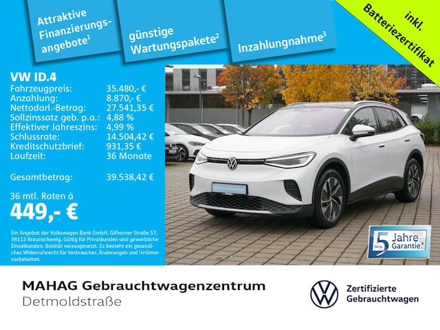 Volkswagen ID.4 IQ.Drive Pure