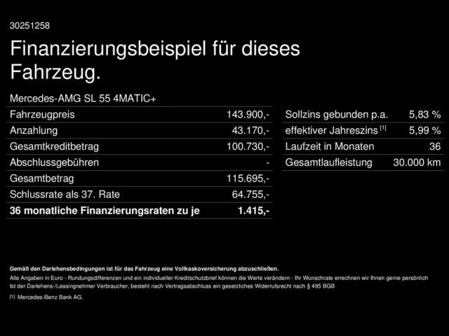 Mercedes-Benz SL 55 AMG 4MATIC+ AMG Line