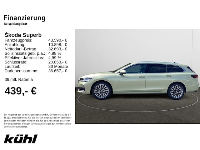 Skoda Superb 1.5 TSI Combi