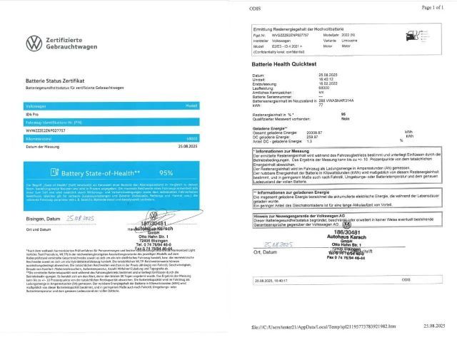 Volkswagen ID.4 Performance Pro