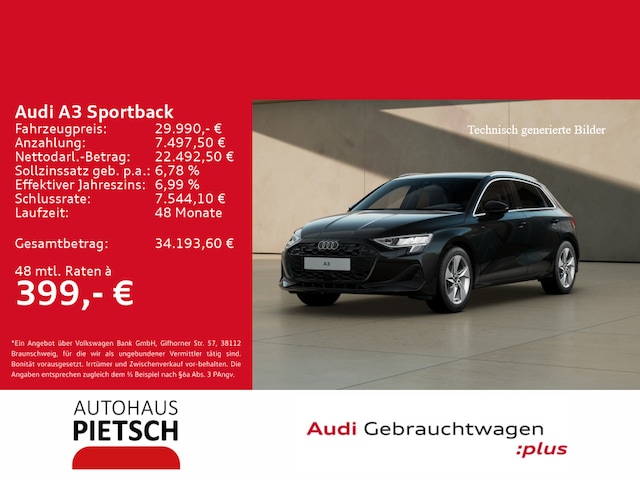 Audi A3 30 TFSI S-Tronic Sportback