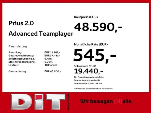 Toyota Prius 2.0 Advanced Klima Kamera Sitzhzg Tempomat