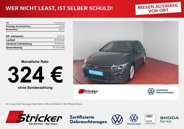 Volkswagen Golf 2.0 TSI DSG