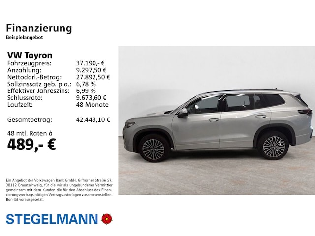 Volkswagen Tayron 1.5 eTSI DSG Life