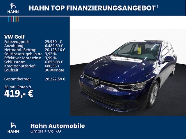 Volkswagen Golf 2.0 TDI DSG Golf VIII Life