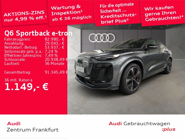 Audi Q6 e-tron Quattro Sportback